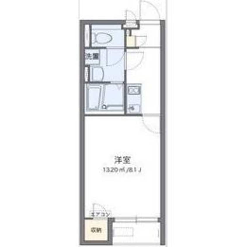 間取図 クレイノ陶元町