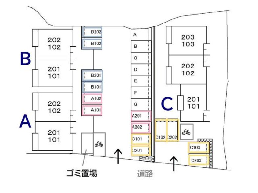  プレ　アヴニールＣ棟
