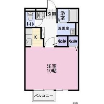 間取図 リヴィエールアリガ