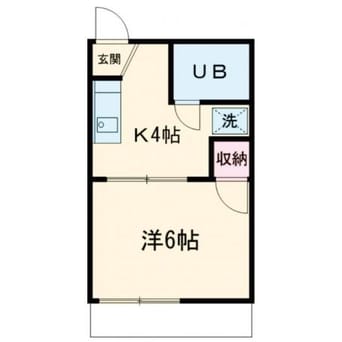 間取図 フォーブル日清Ａ