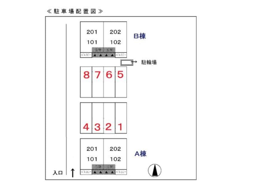  ラルジュ・シャルダン　Ａ棟