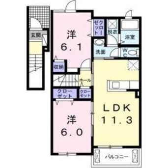 間取図 サンクオレアⅠ