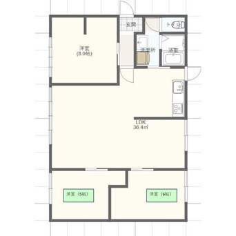 間取図 J-Casa笠原