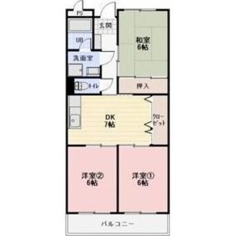 間取図 リンピアMIYAKE