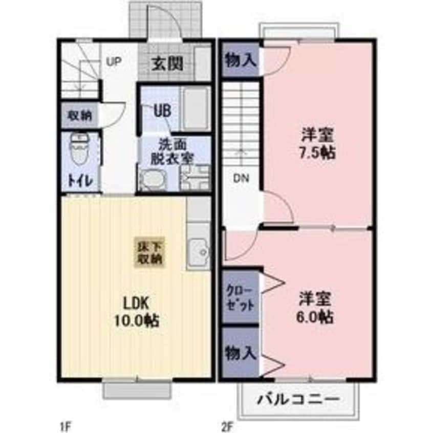 間取図 Branche　R&AⅡ