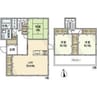 駒場戸建 3LDKの間取り