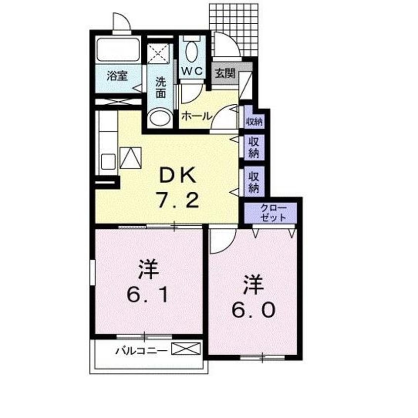 間取図 リヴ　ドロワⅠ