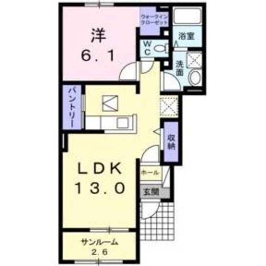 間取図 ワンビュライズ