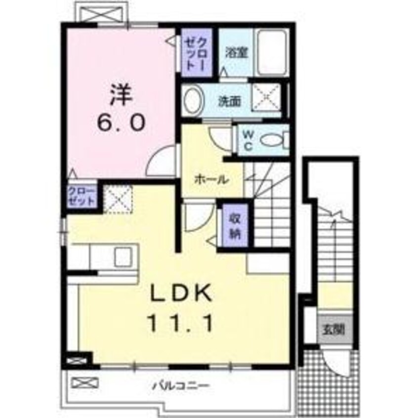 間取図 グラン・ボヌール