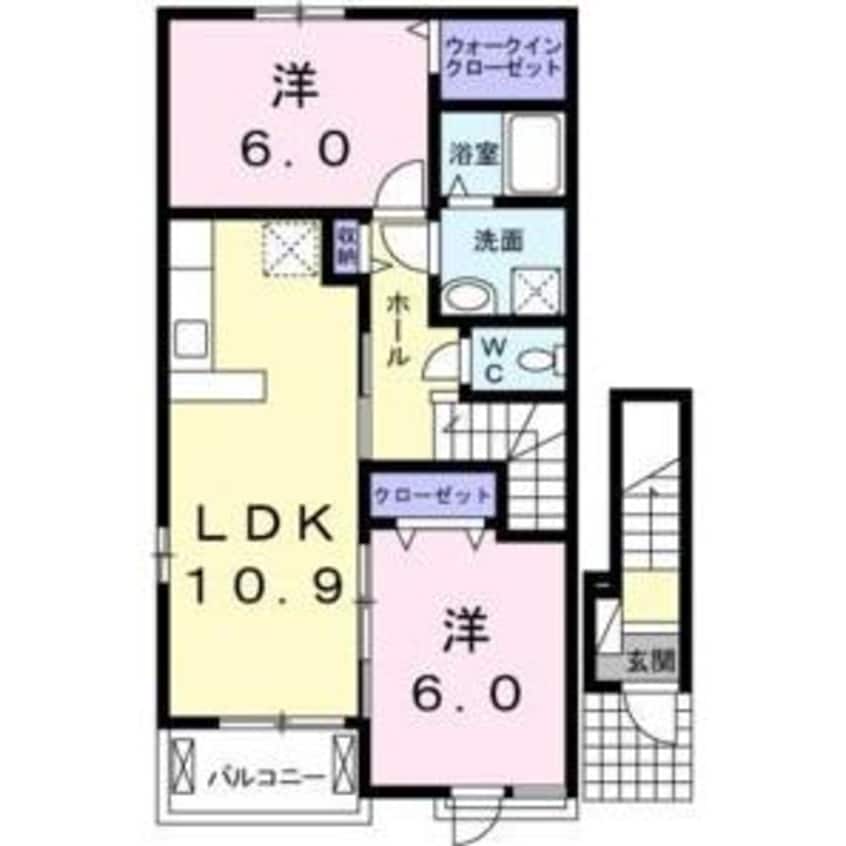 間取図 レーヴ・フォルム