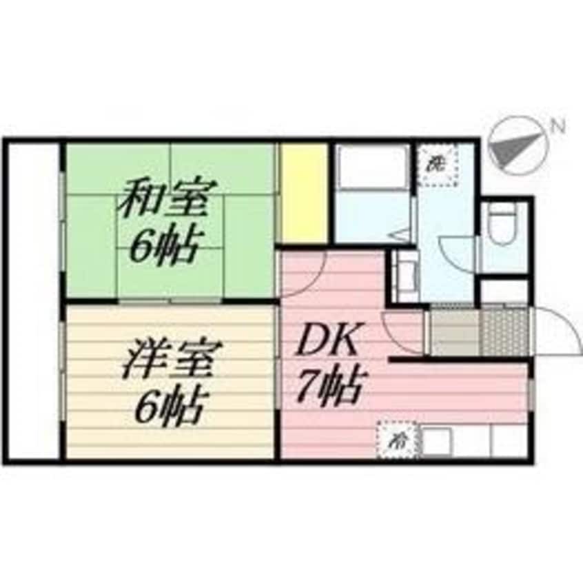 間取図 グランドハイツ徳野