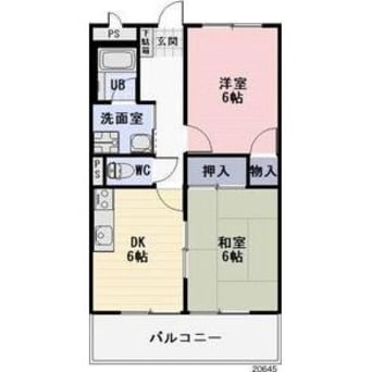 間取図 サンサープラスⅡ