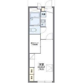 間取り図 レオパレス大山