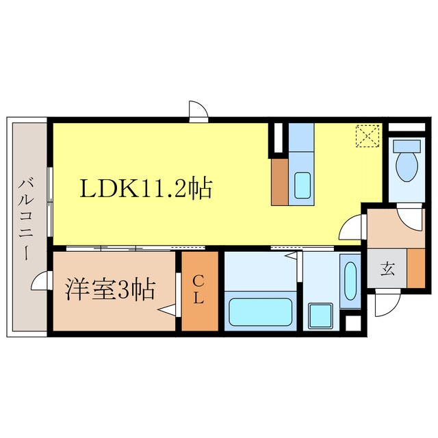 間取り図 クレール