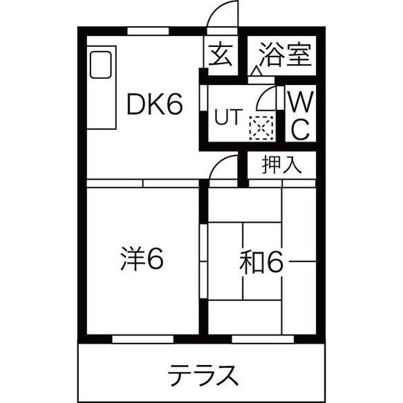 間取り図 リバーサイド壱番館