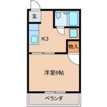 間取図 コーポ加藤Ⅲ