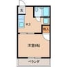 コーポ加藤Ⅲ 1Kの間取り