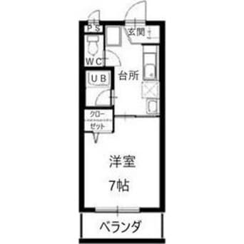 間取図 Y’s　リンピアリヴ