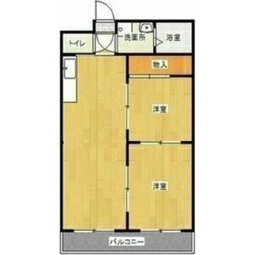 間取図 サンライフ今渡