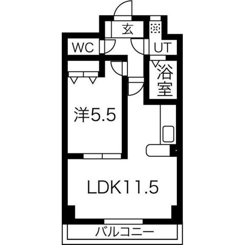 間取図 プリミエール松坂