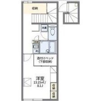 間取図 レオパレスM　Ⅱ