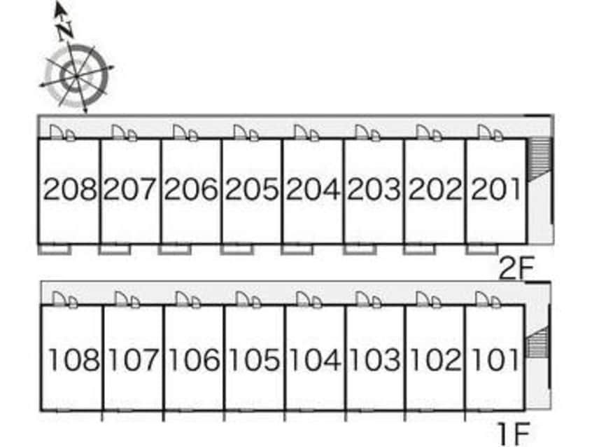  レオパレスラ　シェーヌ可児