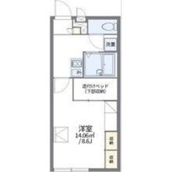 間取図 レオパレスナインティーン