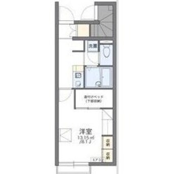 間取図 レオパレスTAKA