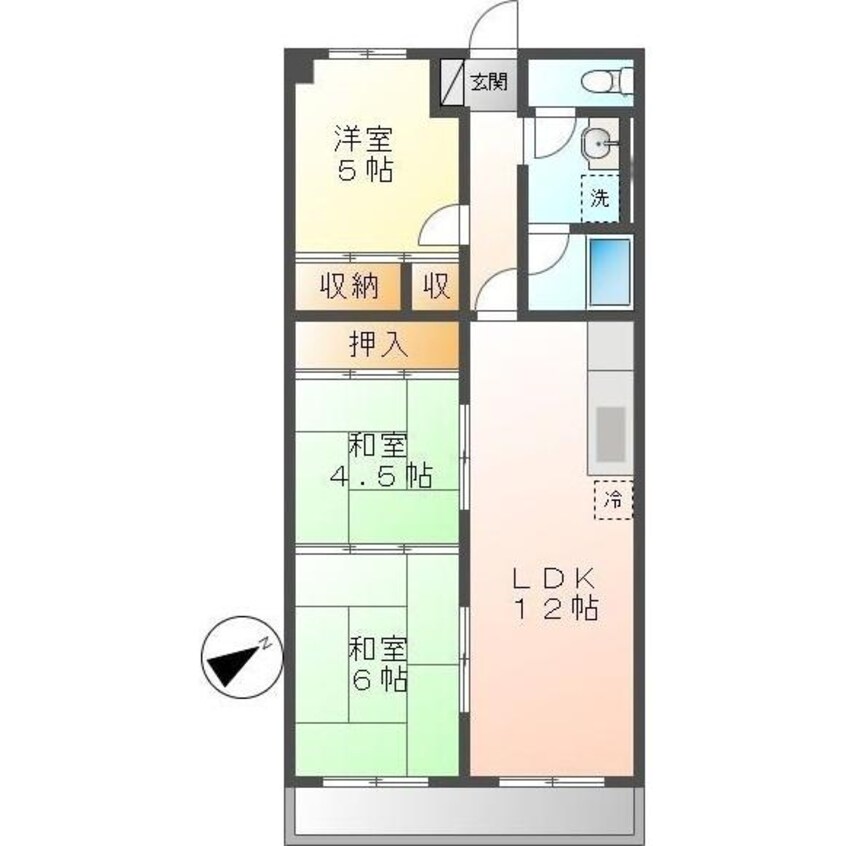 間取図 美笠レジデンス