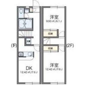 間取図 レオパレスマイライフ