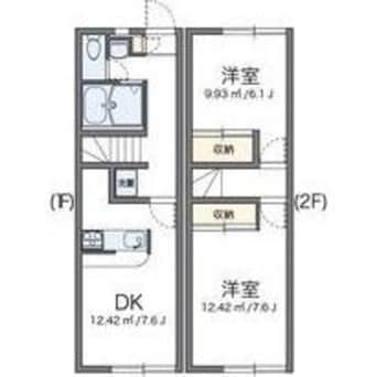 間取図 レオパレスマイライフ
