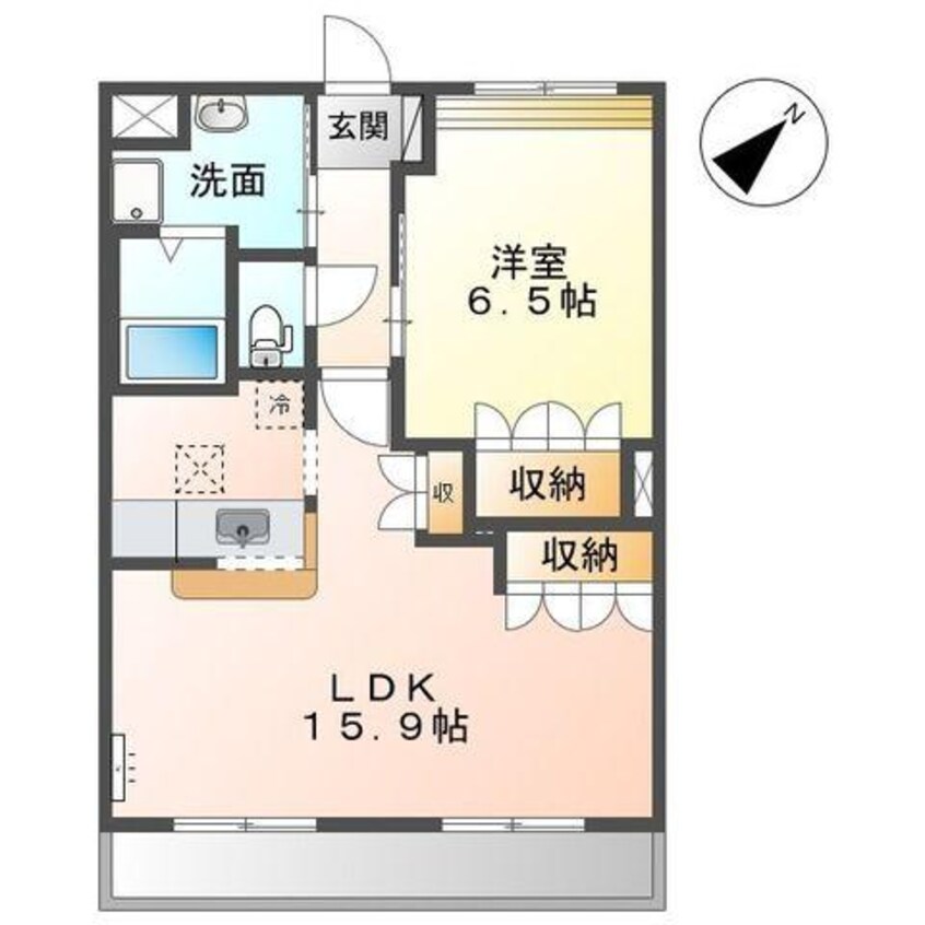 間取図 S・Ｇｒｅｅｎ・Ｈｉｌｌ　Ⅱ