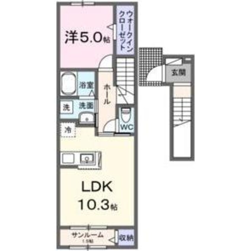 間取図 ガイア恵那