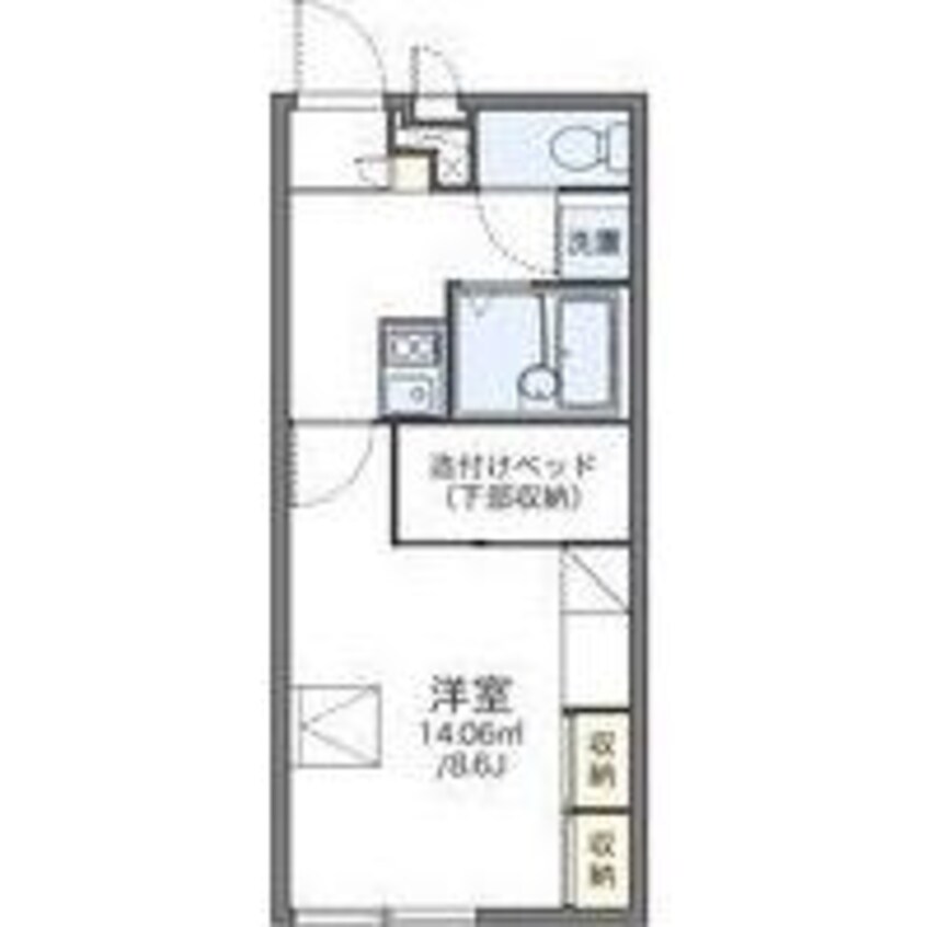 間取図 レオパレス西可児