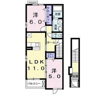 間取図 プラムフィールド