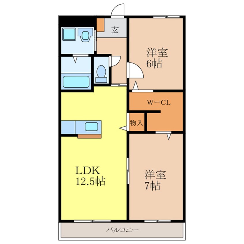 間取図 アレリア・レクレール