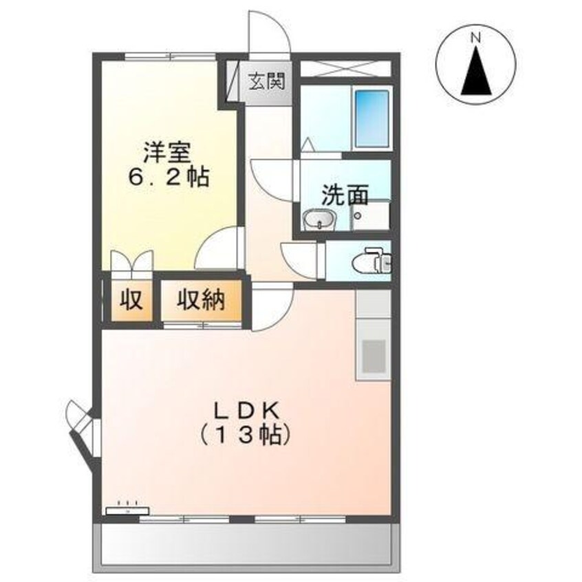 間取図 ロイヤルハイムミエ