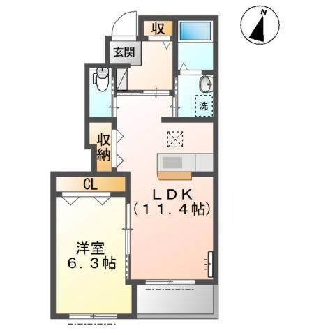 間取り図 コンフォート中島