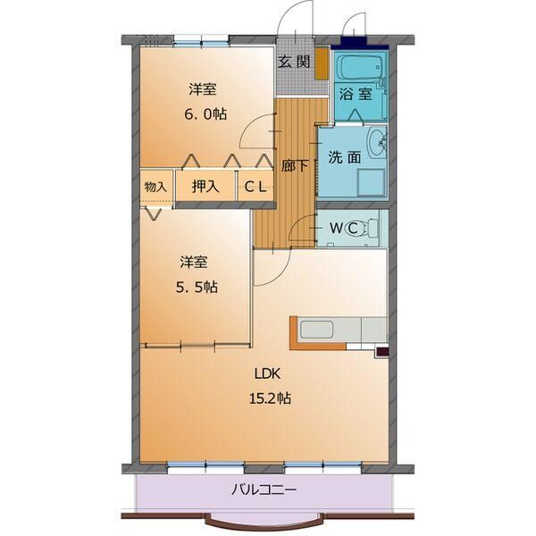 間取り図 Grande 美坂