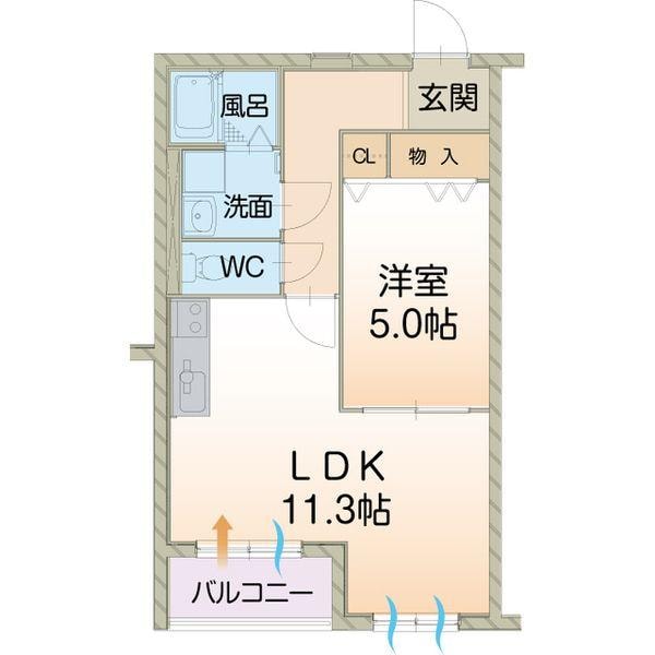 間取り図 ハートフルマンションルージュ