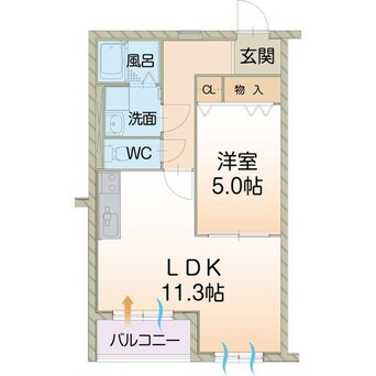 間取図 ハートフルマンションルージュ