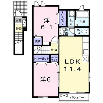 間取図 レジデンスヒヨリ　Ａ