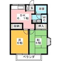 ハイコーポ釜戸の間取図
