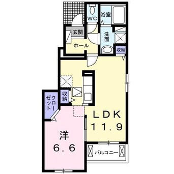 間取図 カーサ・ひまわりⅡ