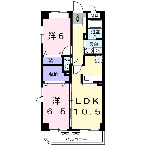 間取り図 クラシオン　Ⅰ