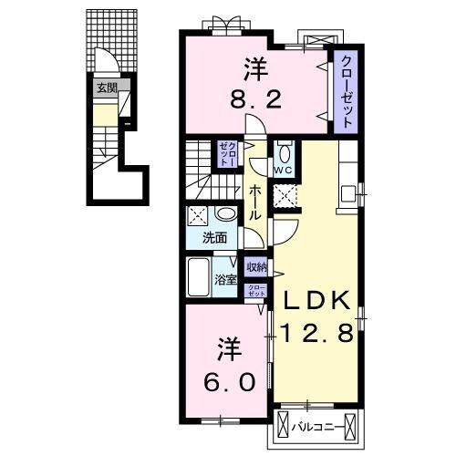 間取り図 ウィステリア　Ⅱ