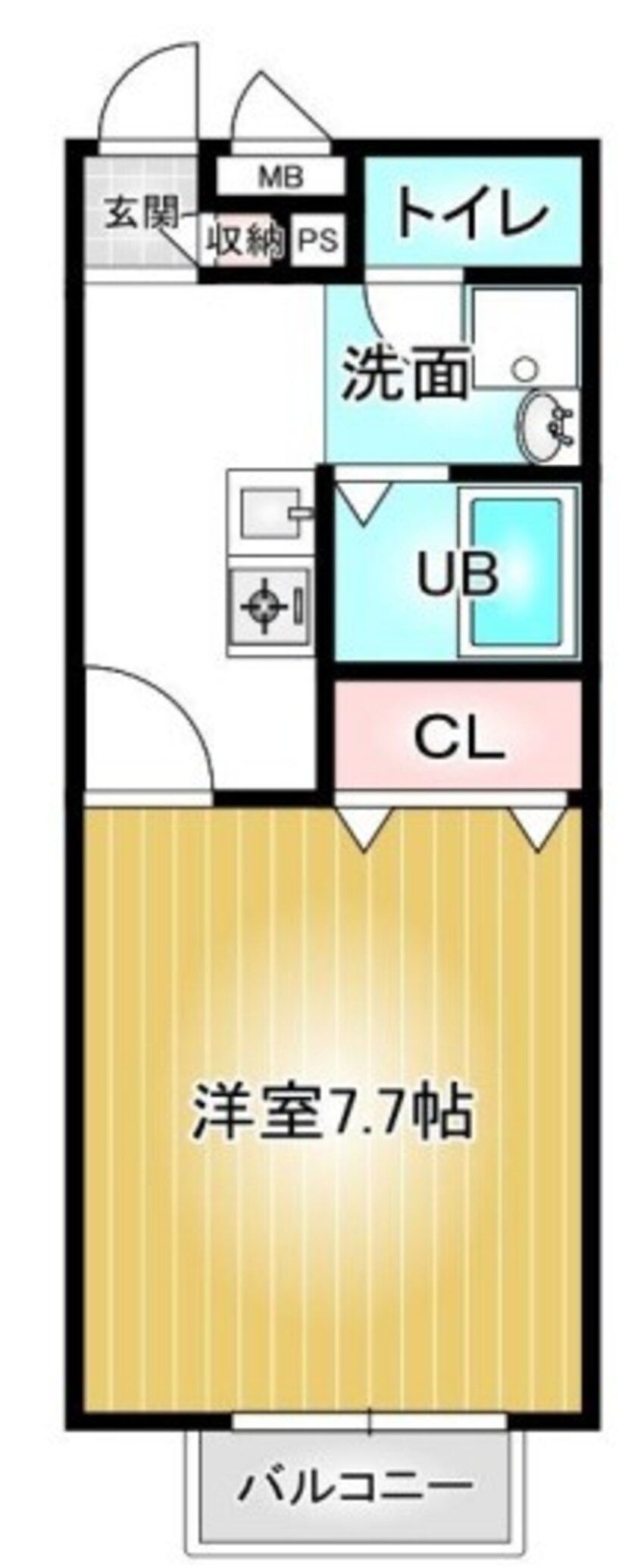 間取図 北大阪急行電鉄南北線/箕面萱野駅 徒歩15分 1階 築21年