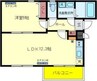 LISソフィア箕面半町 1LDKの間取り