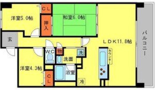 間取り図 Minoo Hills