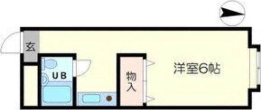 間取図 ハイム多摩